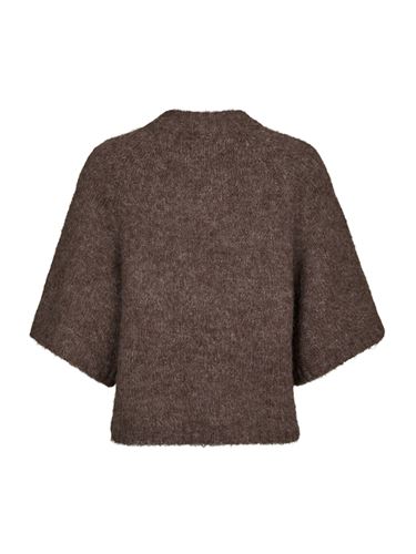 Tröjor/Koftor - Benuta fluffy knit cardigan – Light brown