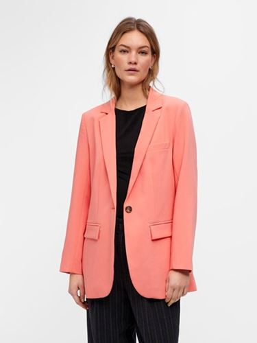 Kavajer/Ytterplagg - Objsigrid blazer – Peach