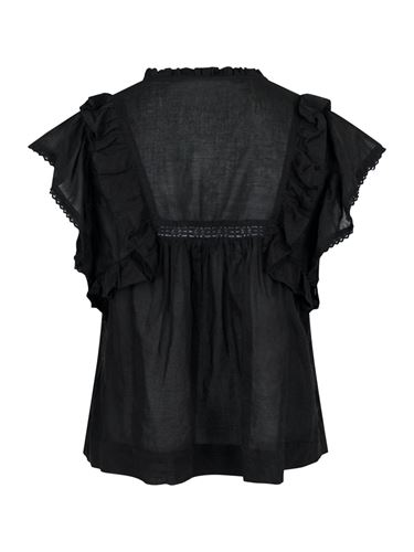 Toppar - Jayla voile top – Black