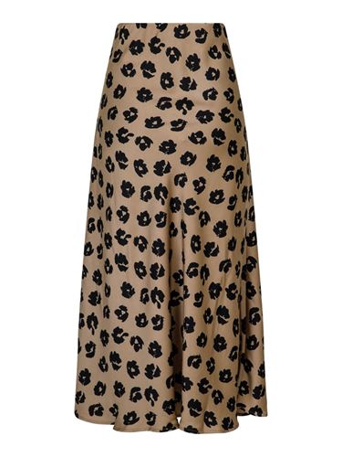 Kjolar - Bovary Distressed Dot Skirt – Dusty Taupe