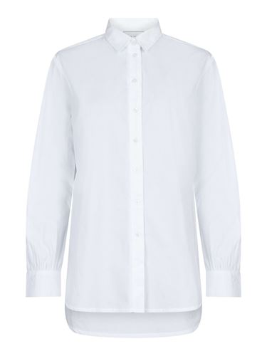 Blusar/Skjortor - Margit C poplin shirt – white