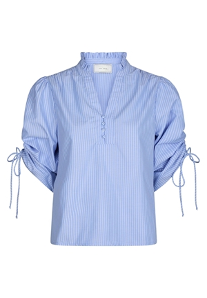 Blusa/Skjortor - Ratta Stripe Blouse – Blue