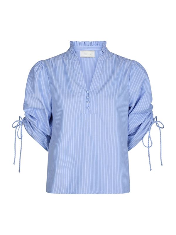 Blusa/Skjortor - Ratta Stripe Blouse – Blue