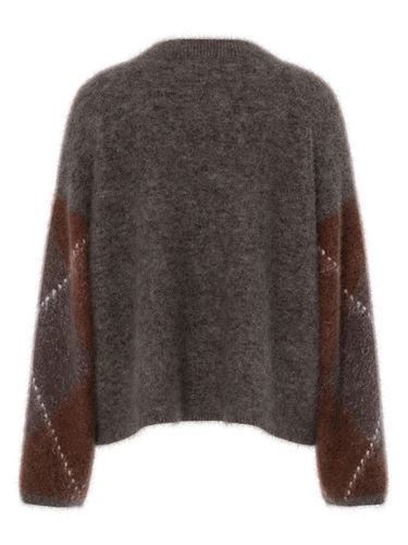 Tröjor/Koftor - Yasargy Ls Mohair Blend Knit pullover S – Coffe bean/invence/se