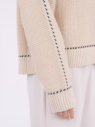 Tröjor & Koftor - Detri soft knit blouse – Sand