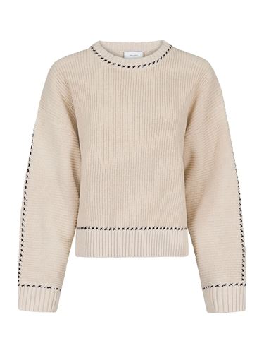 Tröjor & Koftor - Detri soft knit blouse – Sand