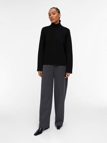 Toppar - Objreynard square sleeve pullover – Black