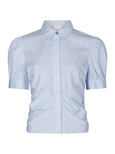 Blusar/skjortor - Frannie Soft Stripe Shirt – Light Blue