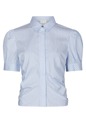 Blusar/skjortor - Frannie Soft Stripe Shirt – Light Blue Blusar/skjortor - Frannie Soft Stripe Shirt – Light Blue