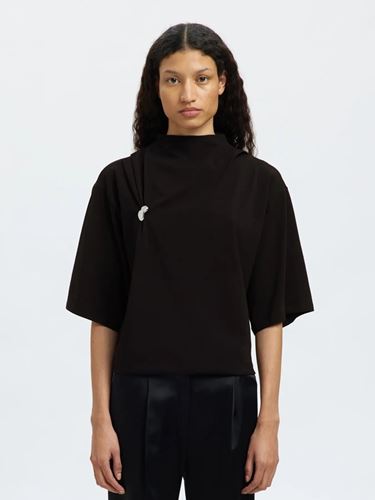 Toppar - Slfria 2/4 ss top – Black