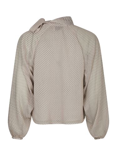 Blusar/Skjortot - Patti Double Dot Blouse – Creme