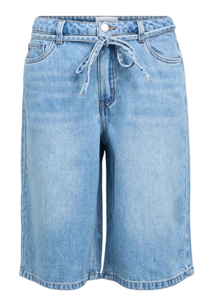 Shorts - Objrosie Lo Denim Long Shorts – Light Blue Denim Shorts - Objrosie Lo Denim Long Shorts – Light Blue Denim