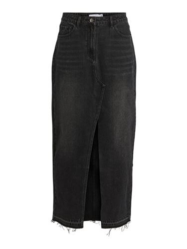 Kjolar - Vinete maxi skirt – Black