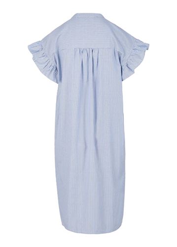 Klänningar - GWEN Striped shirt dress – Blue stripes