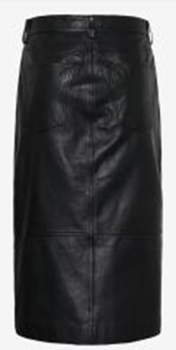 Kjolar - Jokoiw Leather Skirt – Black