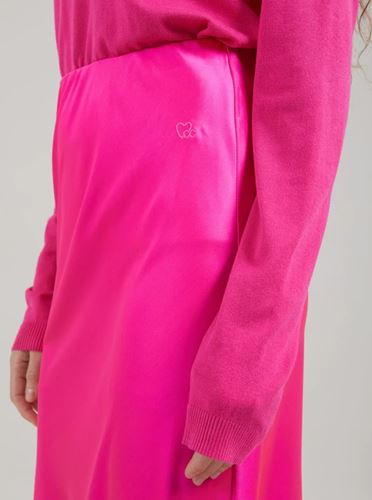 Kjolar - Skyler sateen skirt – Pink
