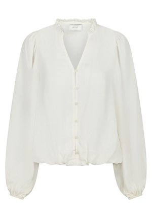 Blusar/Skjortor - Vivette Woven Blouse – Off White