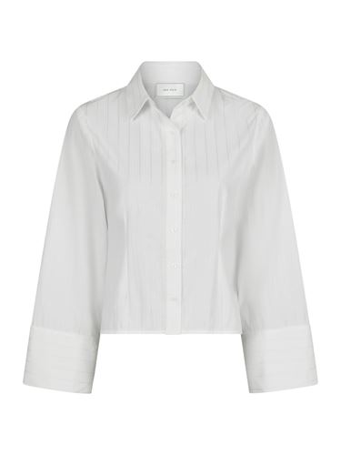 Blusar/skjortor - Rosa solid shirt – White