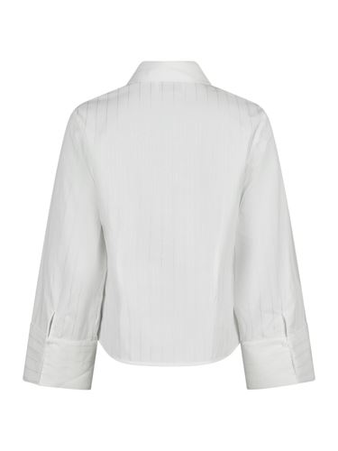 Blusar/skjortor - Rosa solid shirt – White