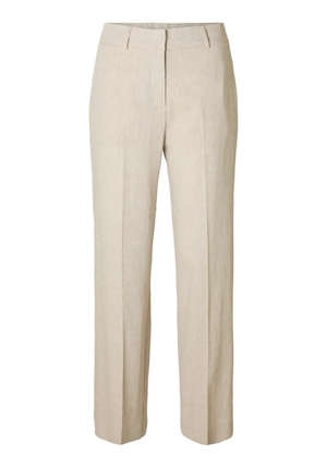 Byxor - Slftania-Rita Wide Pant – Nomad/Melange