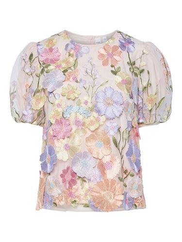 Blusar/skjortor - Yasflowering top – Lavendula/detail pastel
