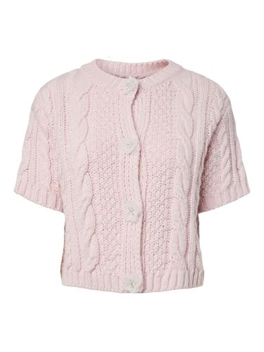 Tröjor & Koftor - YasPalila Knit Cardigan – Pale Lilac