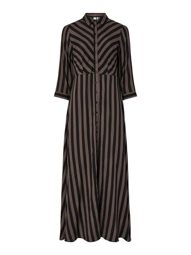 Klänningar - YasSavanna Long Skirt Dress – Chocolate/Black