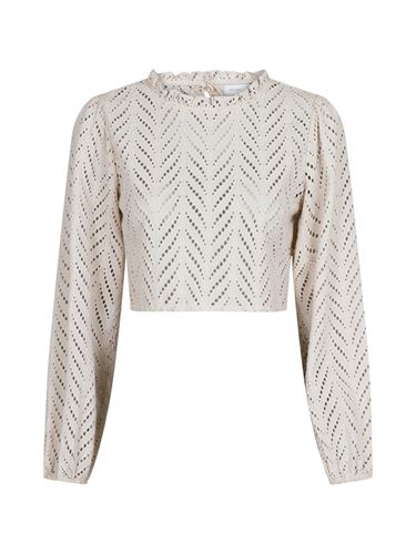 Toppar - Rivoli wave blouse – Ivory