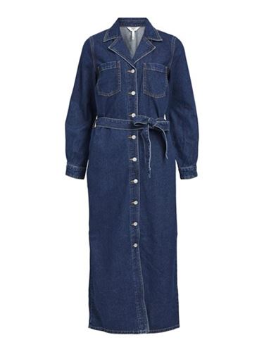 Klänningar - Objzofia denim shirt dress – medium blue denim