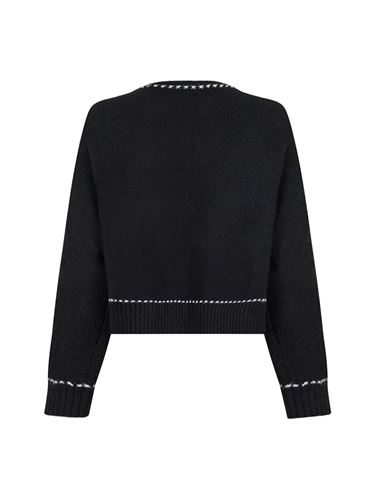 Tröjor/Koftor - Detri knit blouse – black
