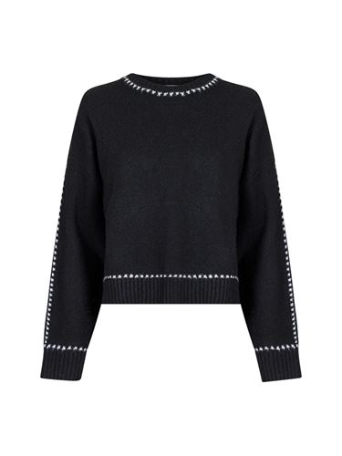 Tröjor/Koftor - Detri knit blouse – black