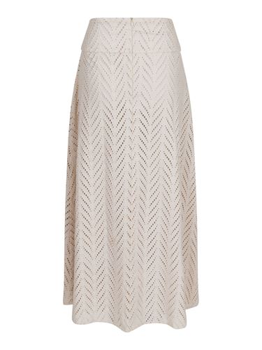 Kjolar - Torino wave skirt – Ivory