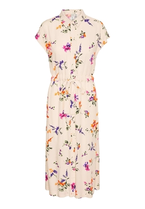 Klänningar - Yasasina midi belt dress – Whitecap gray/botanica