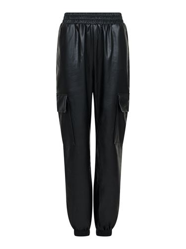 Byxor - Carlotta faux pants – black