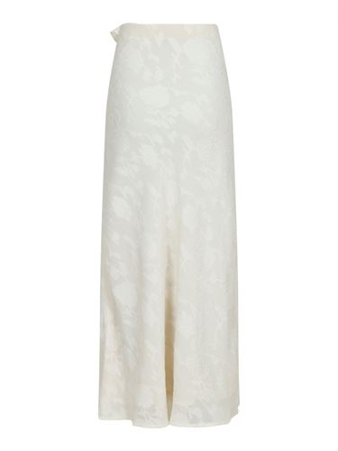 Kjolar - Vinza burnout skirt – Off white