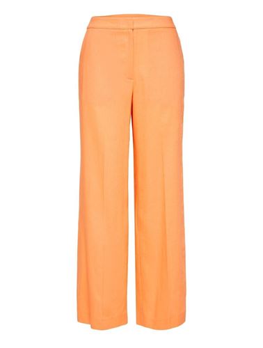 Byxor - Slftania-eliana wide pant – Papaya