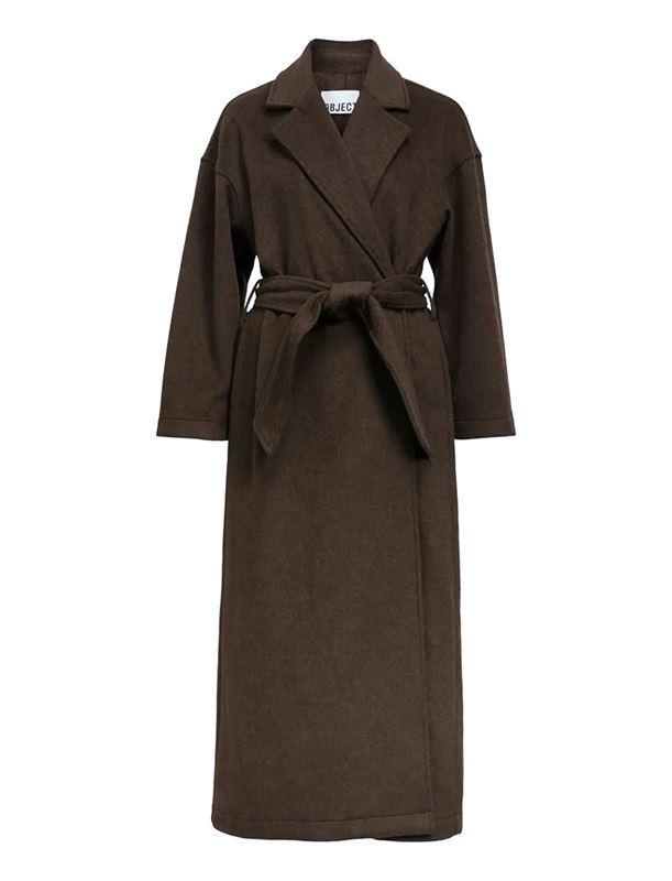 Kavajer/Ytterplagg - Objklara Oversized Coat – Seal Brown