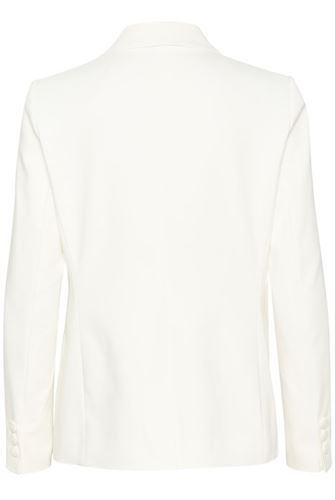 Kavajer/Ytterplagg - ZellaIW classic short blazer – Whisper white