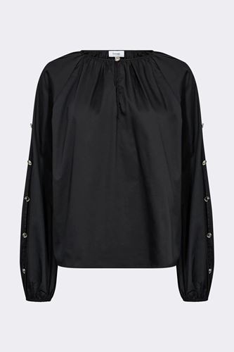 Blusar/skjortor - LR-Isla solid 131 – Black