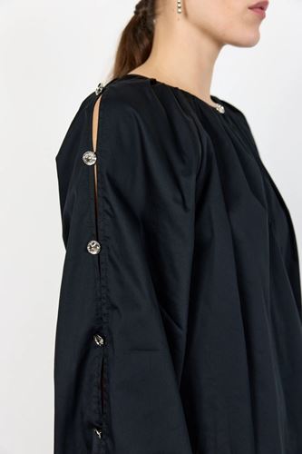 Blusar/skjortor - LR-Isla solid 131 – Black