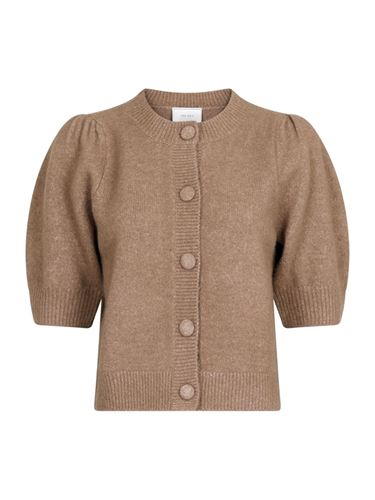 Tröjor/Koftor - Trudy knit cardigan – dusty brown