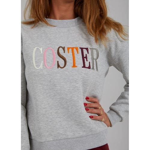 Tröjor/Koftor - Logo sweat shirt – grey melange