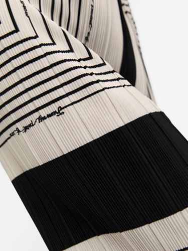Byxor - Objtobina pant – black/white