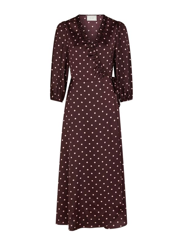 Klänningar - Malinga Dot Dress – Wine