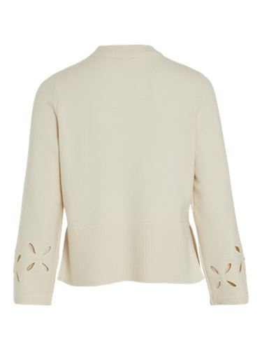 Tröjor/Koftor - Viaura embroidery knit – Birch