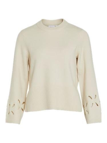 Tröjor/Koftor - Viaura embroidery knit – Birch