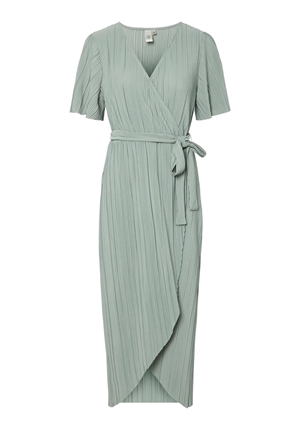 Klänningar/Tunikor - Yaolinda midi wrap dress  – Chinois green