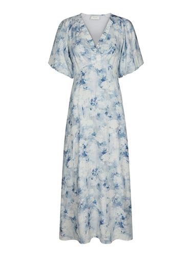 Klänningar - Illana floral fusion dress – Blue