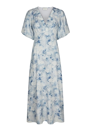 Klänningar - Illana floral fusion dress – Blue Klänningar - Illana floral fusion dress – Blue