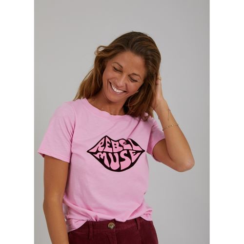 Toppar - Rebel muse t-shirt – diva pink